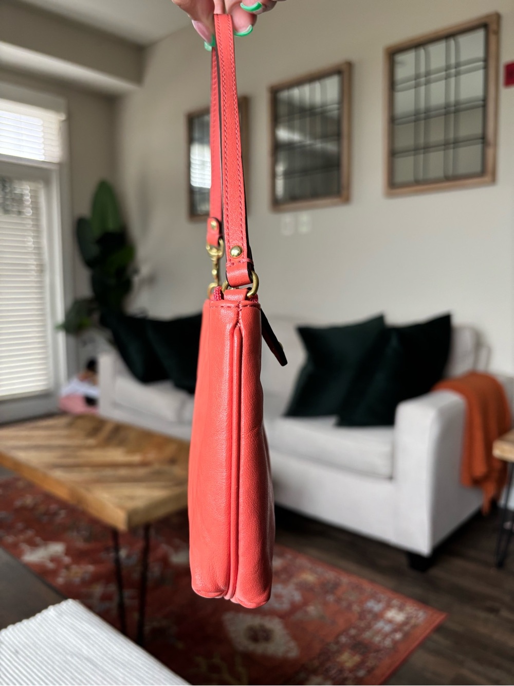 ❤️🧡Classic Y2K COACH Ashley Wristlet Mini Bag🧡❤️ - Picture 10 of 12
